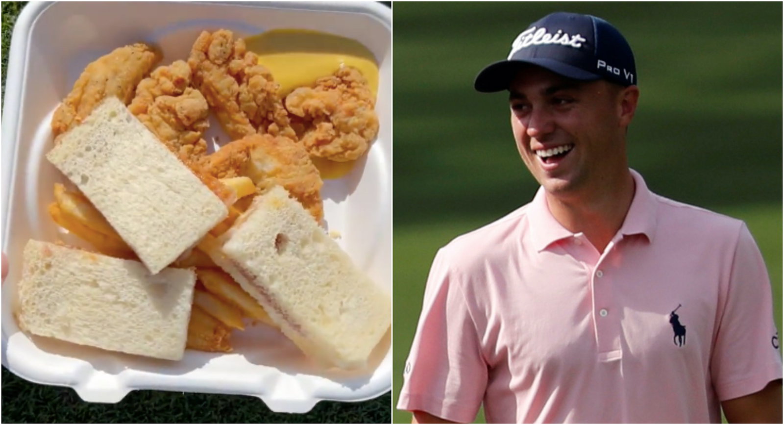 Justin Thomas shows HILARIOUS LUNCH choice at PNC Championship